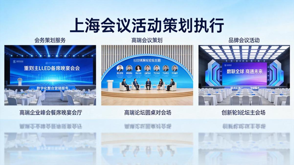 大型会议服务一站式全流程解决方案,专业高效保障企业会议顺利举办